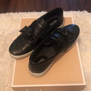 Michael Kors Willa Leather Slip on sneakers